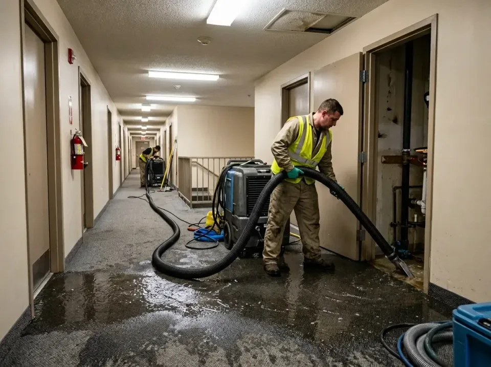 multi-unit-apartment-hallway-f-005 — frequently asked questions, Emergency Burst Pipe Water Extraction & Removal in Mount Ki…